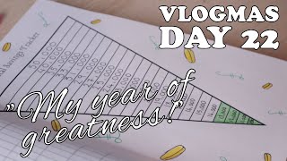 Setting up my 2024 journal | Vlogmas Day 22!