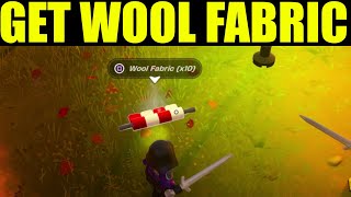 How to get wool fabric in lego fortnite