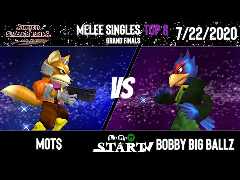 LRA Start 3 Top 8 - TG | Mot$ (Fox) Vs. Bobby Big Ballz (Falco) Smash Melee Grand Finals