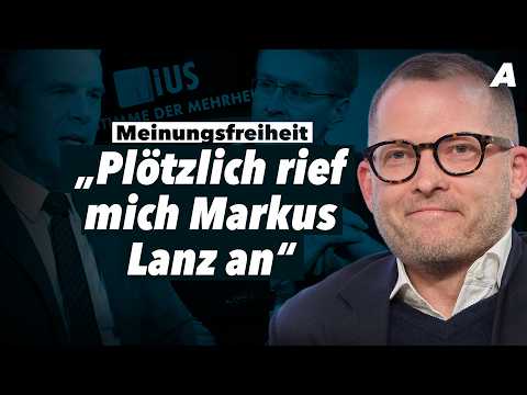 „Plötzlich rief mich Markus Lanz an“ – Julian Reichelt im Gesprächt