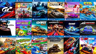 Top 30 Best PS4 RACING Games