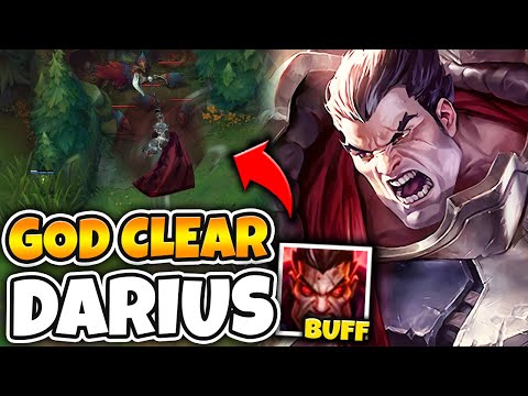 BLEED PASSIVE DOES 300% TO MONSTERS?! DARIUS JUNGLE IS SIMPLY BUSTED NOW - League of Legends