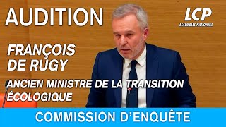 François de Rugy : audition de l'ancien ministre de la Transition écologique et solidaire 8/03/2023