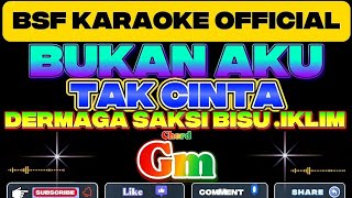 Download lagu [KARAOKE] BUKAN AKU TAK CINTA ❤️/Dermaga Saksi Bisu,, IKLIM,, (Chord 🎹Gm) #musik #cover #karaoke mp3