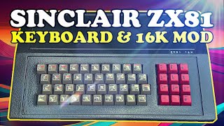 1981 SINCLAIR ZX81 Review, Fix, Modern Mods & Games