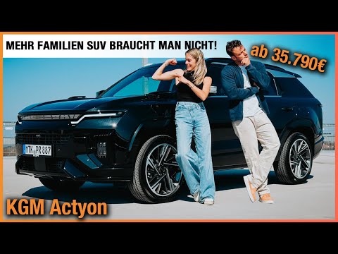 KGM Actyon (2025) So viel Familien SUV gibts ab 35.790€! Fahrbericht | Review | Test | SsangYong