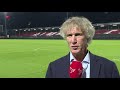 Trainer Gertjan Verbeek van Almere City FC over verloren wedstrijd tegen Jong Ajax