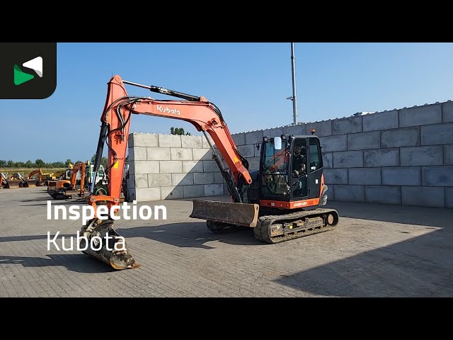 リクエスト Kubota KX080-4a2 Mini excavator <10t - BAS World