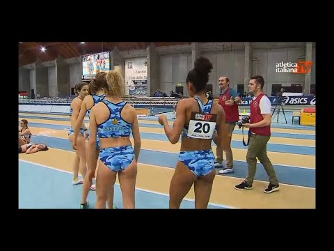 Italian  Woman Relay Indoor Athletics 2019