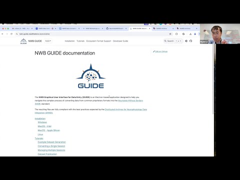 NWB GUIDE Tutorial