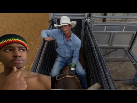 learning the basics of chute procedure with JB  Mauney (bull riding)