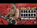 How to get big biceps • Nezeer Adams • African Bodybuilder