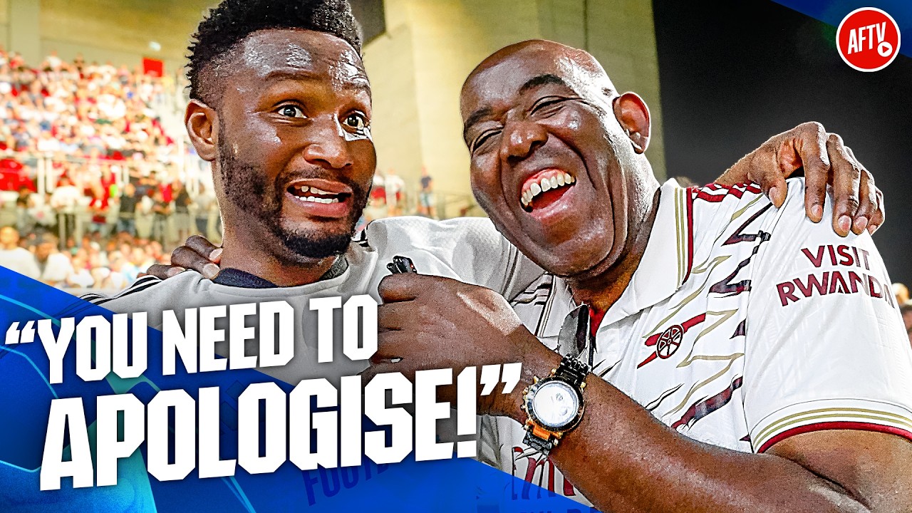 “You Need To Apologise!” Robbie Clashes With Jon Obi Mikel Over Arsenal