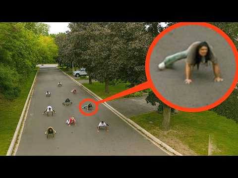 If you ever see your neighbors Crawling like this... lock your doors & hide! (They are bad)