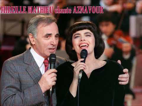 Mireille Mathieu chante AZNAVOUR