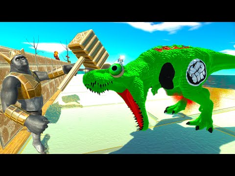 GHOR HAMMER vs ALL UNITS in RESCUE MISSION - Animal Revolt Battle Simulator