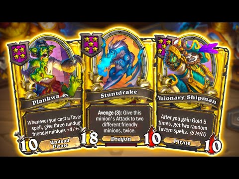 Stuntdrake Is Completely BROKEN Right Now | Hearthstone Battlegrounds