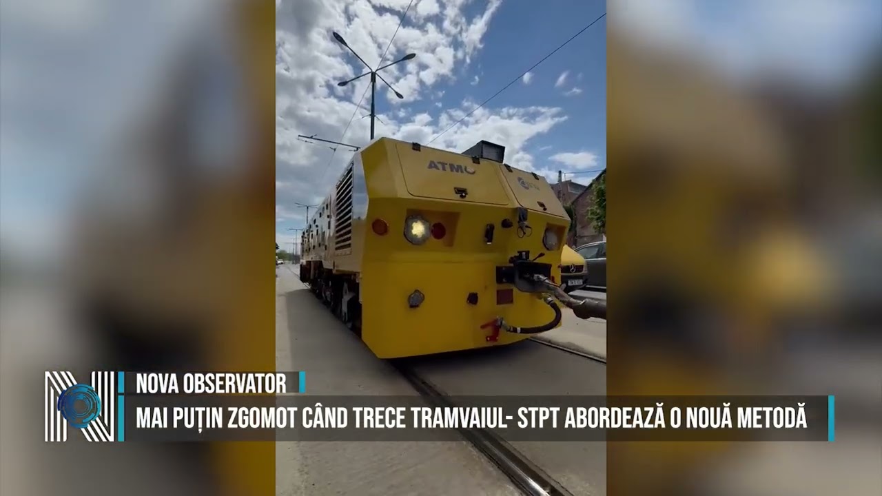 Mai puțin zgomot când trece tramvaiul- STPT abordează o nouă metodă