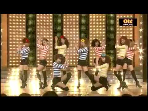 SNSD Comeback - Show! Show! Show! @ Inkigayo [100131]