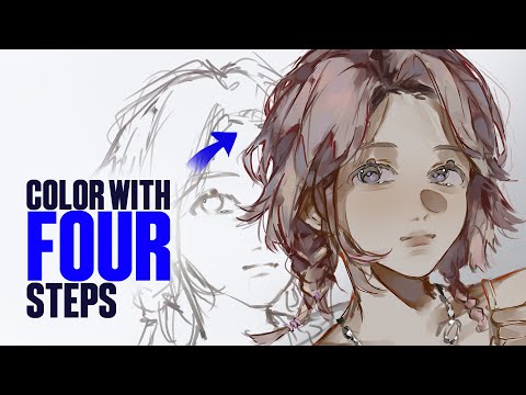 How to COLOR // 4 steps