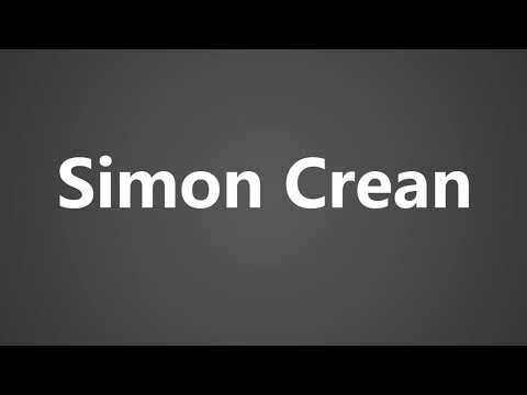 How To Pronounce Simon Crean