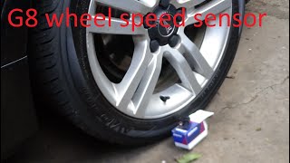 pontiac g8 abs wheel speed sensors 2008 2009