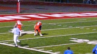 preview picture of video 'Justin Bigham - 49 yard pass reception'