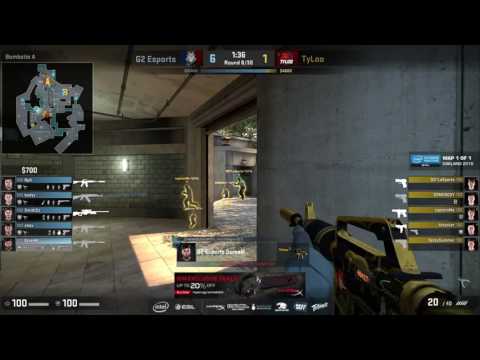 CS:GO- SCREAM ACE VS TyLoo (ALL HS)