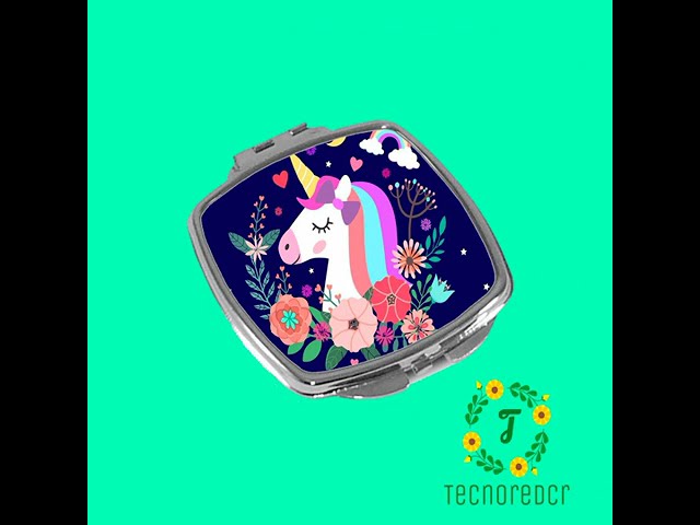 Vídeo relacionado con WASHNN Espejo de Bolsillo Personalizado, Espejo Plegable, Espejo Compacto Y PortáTil de Doble Cara, Navidad o San ValentíN para Amigos o Mejores Amigos.