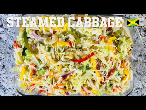 HOW TO MAKE JAMAICAN STYLE STEAMED CABBAGE 🇯🇲 | Easy Caribbean Side Dish Recipe