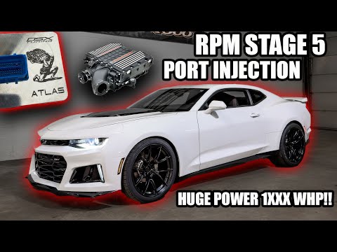 ZL1 Gets A 2650 Maggie & Atlas Port Injection!!!