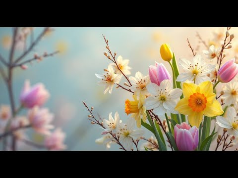 •♫•♬•Честита първа пролет! /поздрав с песен | Official MV #новапесен  #fifin07 #пролет