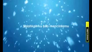 Hafiz ft Rossa-Salahkah instrumental with lyrics