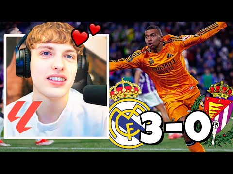 DAVOO XENEIZE REACCIONA Y OPINA DE REAL MADRID 3 VALLADOLID 0 | PRIMER HATTRICK DE MBAPPE