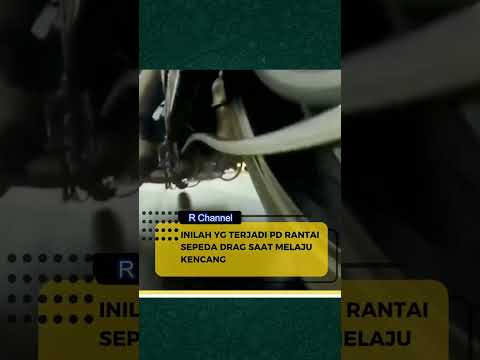 Jarang Dilihat! Begini Kondisi Gear & Rantai Motor Saat Melaju Kencang 😱🏍️
