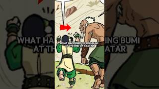 What happened to king bumi after the war ended in avatar #avatarthelastairbender #avatar