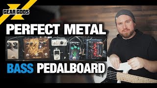 Video thumbnail for The Perfect Metal BASS Pedalboard! | GEAR GODS by Trey Xavier