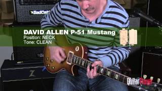Video thumbnail for DAVID ALLEN P-51 Mustang [PAF-Style Humbucker Roundup] by Guitar Player Magazine
