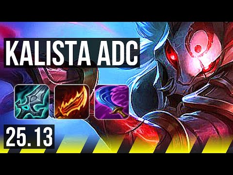 KALISTA & Renata Glasc vs KOG'MAW & Lulu (ADC) | Legendary | KR Master | 25.13