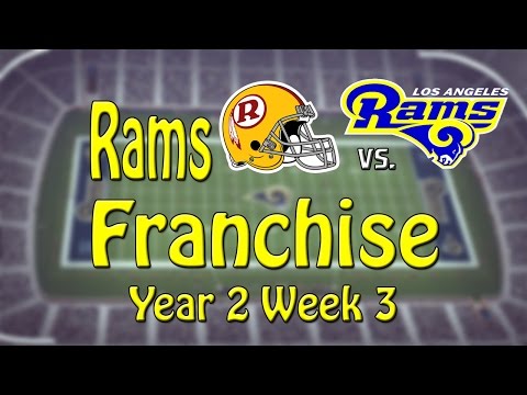 Madden 16: Los Angeles Rams Connected Franchise - Year 3 Week 3 vs. Washington [EP25]