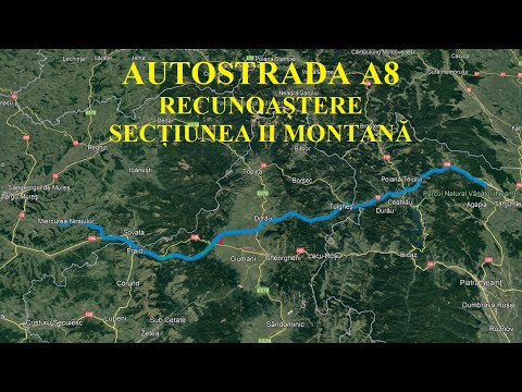 Autostrada A8, Recunoaștere secțiune montană, Miercurea Nirajului-Leghin, #AutostradaUnirii,