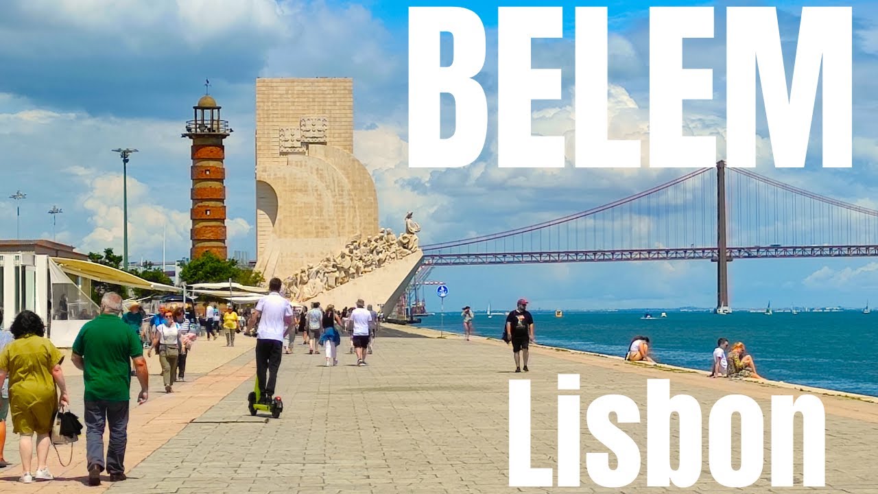 Belem in Lisbon, Portugal -  UNESCO Monuments, Pastel de Belem, Museums, Stunning Riverside Walks.