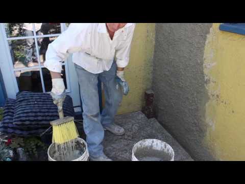 image-Can you spray texture on concrete walls?