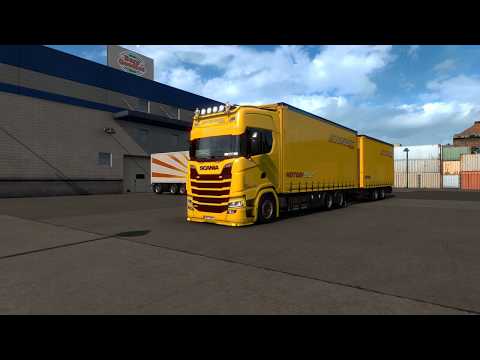 [ETS2] Storwic Scania S500 - Praha → Calais ∟ Použité obaly