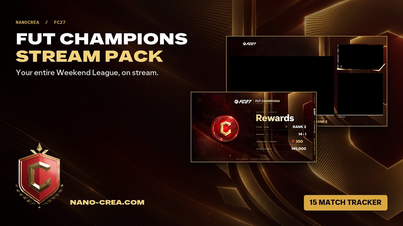 Watch the FC27 FUT Champions Stream Pack showcase