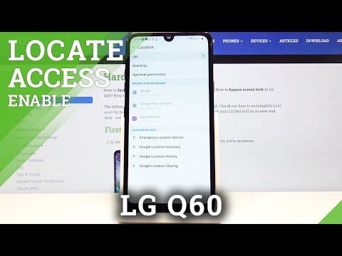 How to Turn Off Location in LG Q60 - Deactivate Geotags