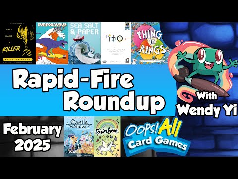 Rapid Fire Roundup February 2025 - with Wendy