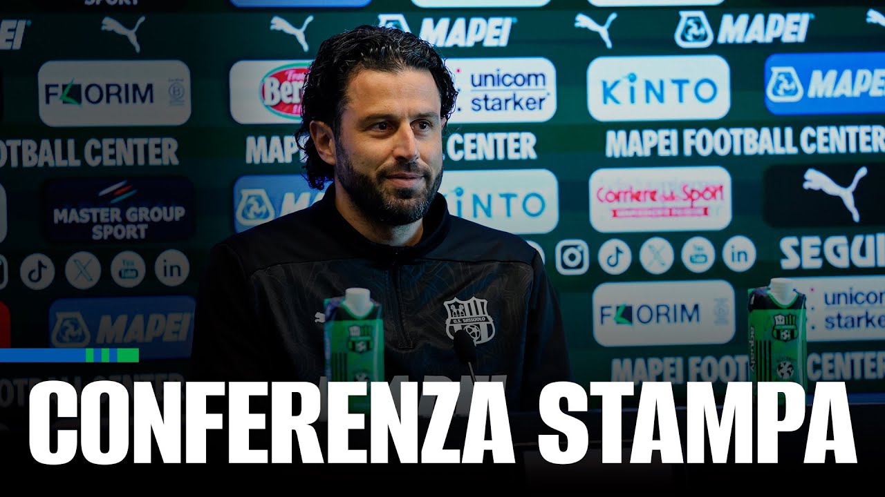 Sassuolo, Grosso in conferenza stampa: "Siamo concentrati, a Palermo per fare la nostra gara"