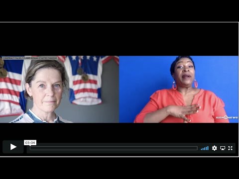 Conspiracy falsely claims woman started pandemic