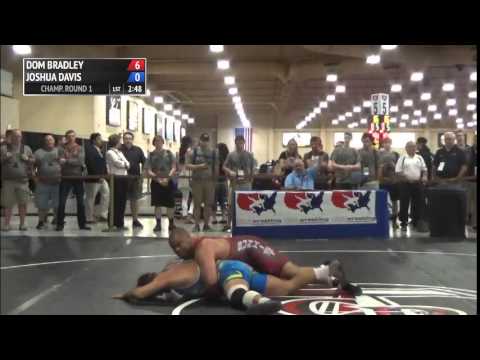125 kg R1 - Dom Bradley (Sunkist Kids) vs Joshua Davis (Elite Force)